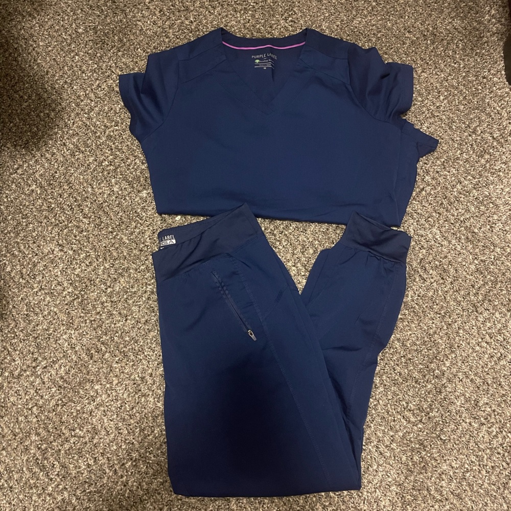 Purple Label Scrub Set
